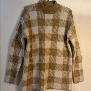 LOFT Women’s Checkered Sweater